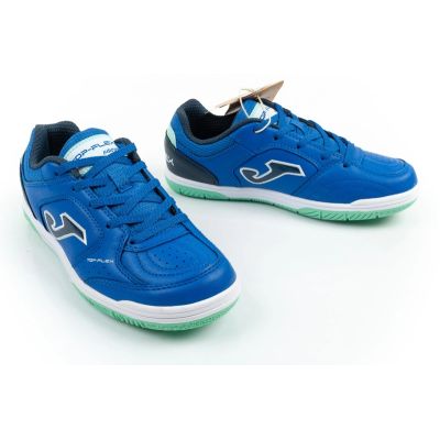 8. Joma buty sportowe piłkarskie Top Flex 2604 halowe dziecięce niebieskie