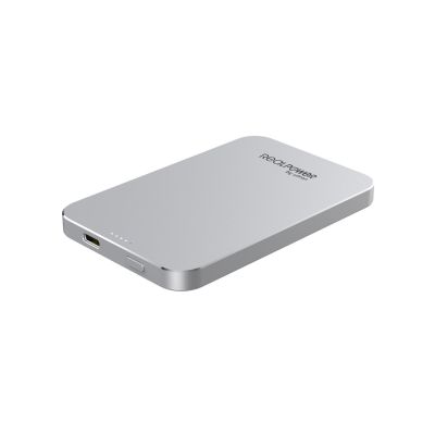 2. RealPower PB-5000 Mag Litowo-polimerowy (LiPo) 5000 mAh Bezprzewodowe ładowanie Srebrny