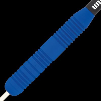 7. Rzutki steel tip Unicorn Core Plus - Blue Rubberised Brass 21g:8650|23g:8651|25g:8652