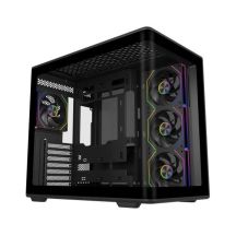 Cooler Master Elite 600 Tower Czarny, Przezroczysty