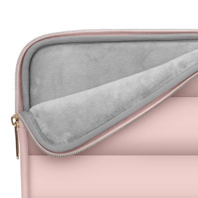 4. Torba na laptopa 15-16" Tech-Protect Puffy - różowa
