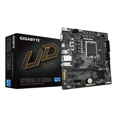 5. Gigabyte B760M H DDR4 (rev. 1.0) Intel B760 Express LGA 1700 micro ATX