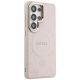 4. Etui Guess Saffiano Peony Embossed Ring MagSafe na Samsung Galaxy S26 Ultra - różowe
