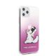 5. Etui Karl Lagerfeld Choupette Fun na iPhone 11 Pro Max - różowe