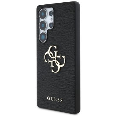 2. Etui Guess Grained Big 4G Logo Small Classic Logo do Samsung Galaxy S25 Ultra czarny