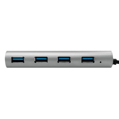 4. LogiLink UA0309 huby i koncentratory USB 3.2 Gen 1 (3.1 Gen 1) Type-C 5000 Mbit/s Szary