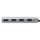 4. LogiLink UA0309 huby i koncentratory USB 3.2 Gen 1 (3.1 Gen 1) Type-C 5000 Mbit/s Szary
