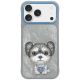 Etui Nimmy Big Eyed Pet 2.0 Dog do iPhone 17 Pro - szare