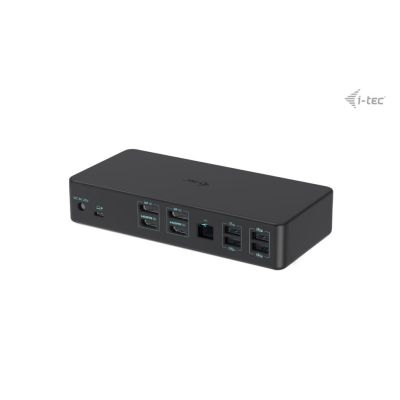 3. i-tec CADUAL4KDOCKPD2 stacja dokująca Przewodowa USB 3.2 Gen 1 (3.1 Gen 1) Type-C Czarny