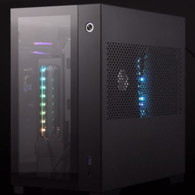 7. RAIJINTEK PAEAN Mini Mini Tower Czarny
