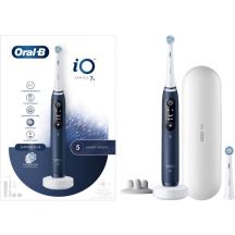 Oral-B iO 7S - Dorosły - Wibracyjna szczoteczka do zębów - Codzienna pielęgnacja - Głębokie czyszczenie - Pielęgnacja dziąseł - Wrażliwe - Wybielanie - Niebieski - Biały - 2 min - Niebieski (613115)