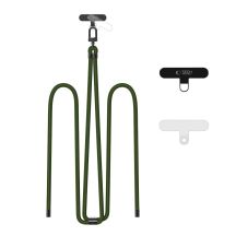 Smycz Tech-Protect C7S Rope Crossbody Strap - oliwkowe