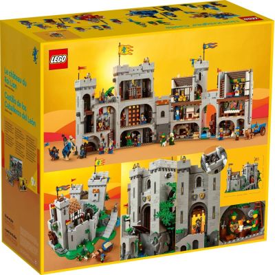 2. LEGO Icons 10305 - Zamek rycerzy herbu Lew