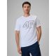 T-shirt regular męski z logo 4F 4FRSS26TTSHM3999-10S