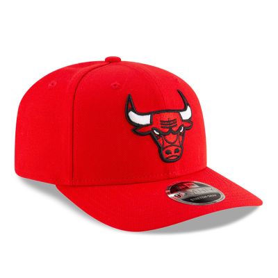 3. Czapka z daszkiem New Era 9SEVENTY Chicago Bulls NBA Team Red Stretch Snapback - 60755451