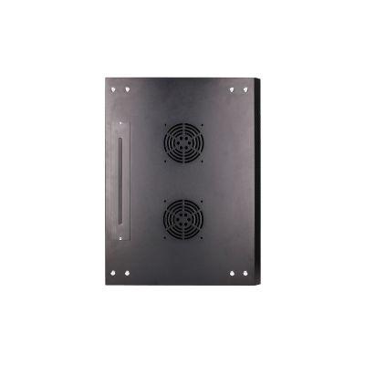 13. Extralink Szafa rack 4U 600x450 Czarna montowana na ścianie