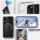 7. Etui Spigen Ultra Hybrid MagSafe na iPhone 15 Plus - karbon