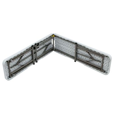 8. ŁAWKA CATERINGOWA SKŁADANA 183X28X43CM BIAŁA