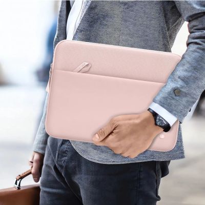 14. Torba Tech-Protect Sleeve na laptopa 15-16 - różowa
