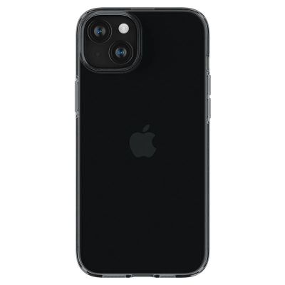 9. Etui Spigen Crystal Flex na iPhone 15 Plus - szaro-przezroczyste