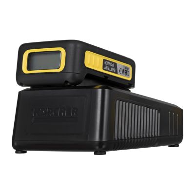 5. Szybka ładowarka + akumulator KARCHER 18V 2,5Ah