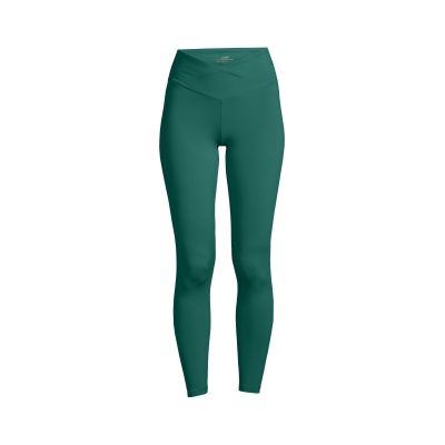 Legginsy CASALL Overlap High Waist Tights zielony