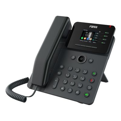 2. Fanvil V61G telefon VoIP Czarny 4 linii LCD