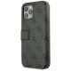 5. Etui Guess Charms Collection Book 4G na iPhone 12 / 12 Pro - szare