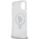 7. Etui Karl Lagerfeld Ring Stand Karl&Choupettte MagSafe do iPhone 11 / Xr - białe