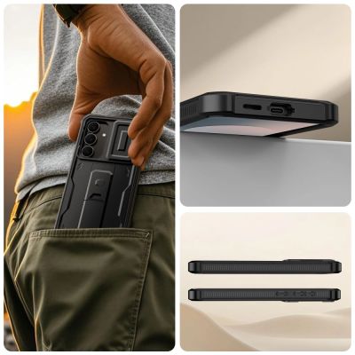 7. Etui Tech-Protect Kevlar Cam+ na Samsung Galaxy S25 FE - czarne