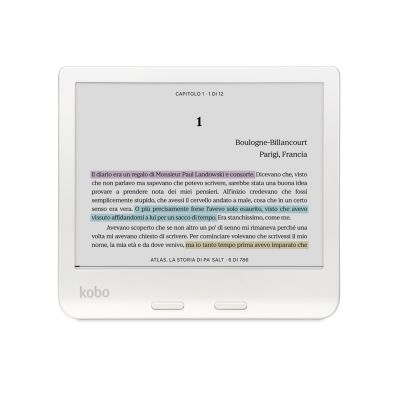 35. Czytnik Ebook Kobo Libra Colour 7" E-Ink Kaleido 3 32GB WI-FI White