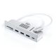 4. Satechi Aluminum USB-C Clamp Hub Pro dla Apple iMac (6 in 1)