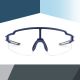2. Okulary rowerowe Rockbros 10174 UV400 - niebieskie
