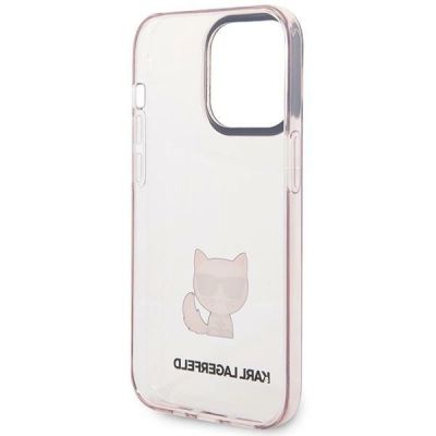 7. Etui Karl Lagerfeld Choupette Body na iPhone 14 Pro 6,1" - różowe