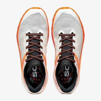 5. Buty trailowe Scarpa Spin Ultra 2 - ice orange/fluo rozmiar: 43_5