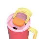 25. Kubek termiczny ze słomką Kambukka Rio Tumbler 950ml, Pink Papaya