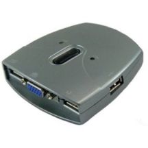 Sedna SE-KVM-USB-22 przełącznik KVM Szary