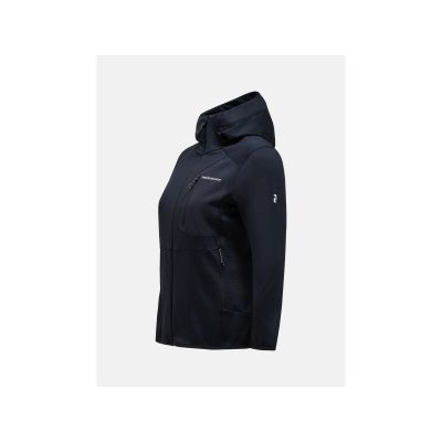 2. Bluza damska PEAK PERFORMANCE W Utility Light Zip Hood kolor czarny