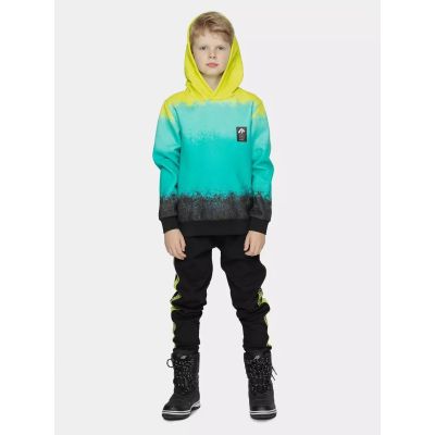 2. Bluza chłopięca bawełniana z kapturem 4F 4FJWSS25TSWSM2339-90A