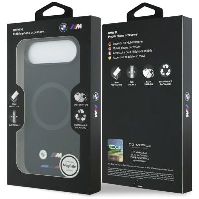 8. Etui BMW M Silicon Logo MagSafe na iPhone Air - czarne