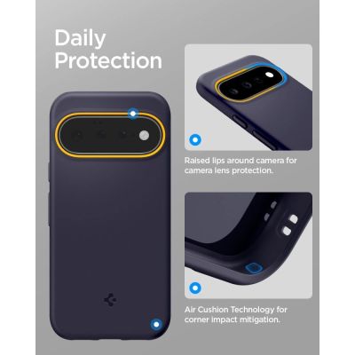 9. Etui Spigen Nano Pop MagSafe na Google Pixel 11 - granatowe