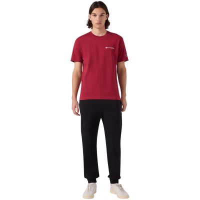 5. Koszulka męska Champion SS Tee czerwona 221798 RS508