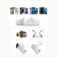 8. Mini powerbank Wozinsky WF16-YLS 5000mAh 15W Lightning z wbudowanym kablem USB-C i ładowarką do Apple Watch - biały