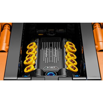 7. LEGO Technic 42196 Pomarańczowe Lamborghini Huracán Tecnica