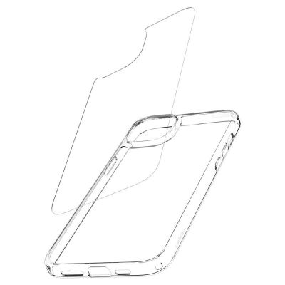 5. Etui Spigen Airskin Hybrid na iPhone 15 Plus - przezroczyste