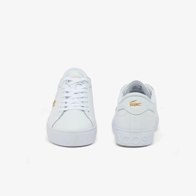 5. Lacoste POWERCOURT 126 3 SFA WHT/GLD (751SFA019221661)