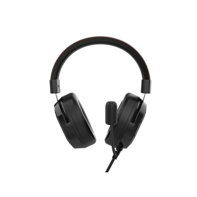 Conceptronic ATHAN02B słuchawki/zestaw słuchawkowy Przewodowa Opaska na głowę Gaming USB Typu-A Czarny