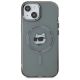 3. Karl Lagerfeld KLHMP15SHLSCHK iPhone 15   6.1" czarny/black hardcase IML Metal Choupette Head MagSafe