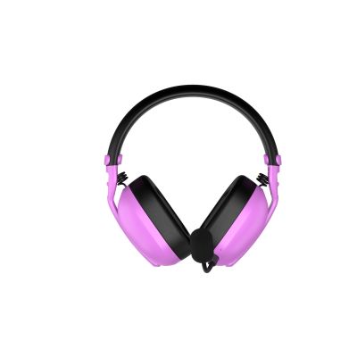 5. Słuchawki dla graczy Hyperpunk 3 Wireless bezprzewodowe fioletowe