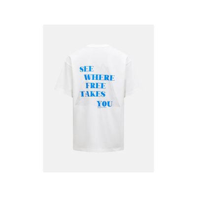 3. Koszulka PEAK PERFORMANCE M Graphic Tee biały
